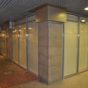 Противопожарная перегородка до потолка / серия FRM5466