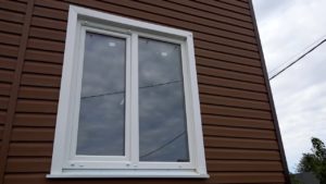 Противопожарное окно с 2 створками / серия FRM1057